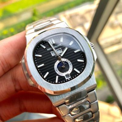 PATEK PHILIPPE Nautilus Replica 5726  Black Annual Calendar Dial Watch